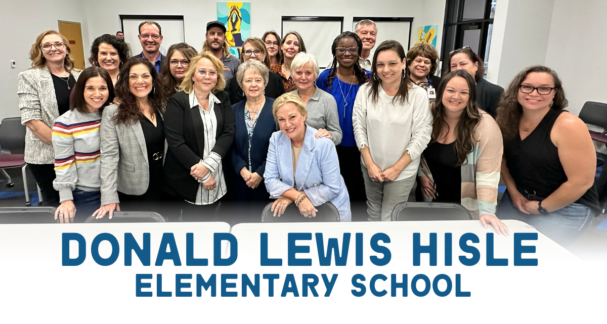 Introducing Donald Lewis Hisle Elementary School
