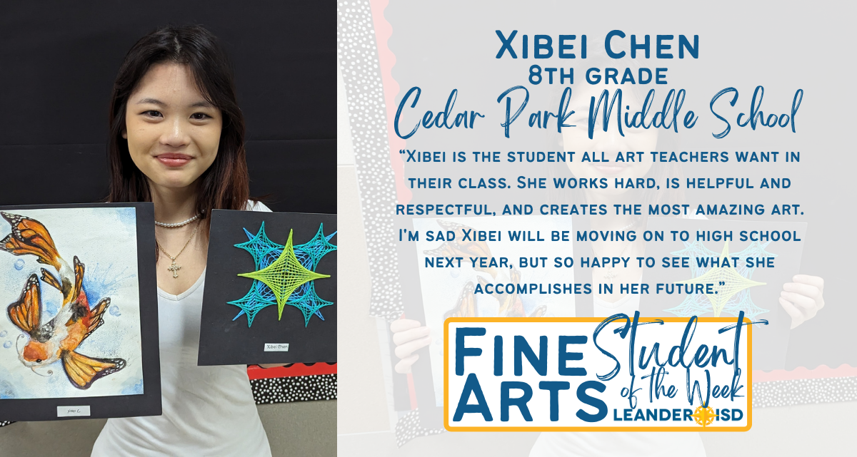 Fine Arts Student of the Week: April 5, 2024