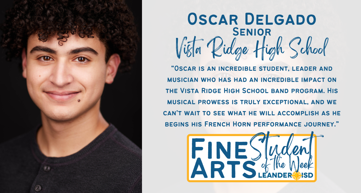 Fine Arts Student of the Week: April 12, 2024