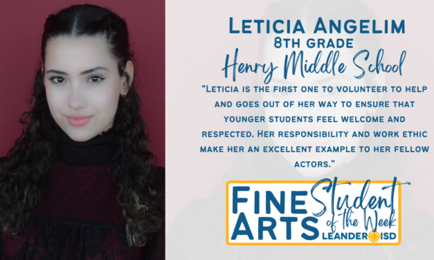 Fine Arts Student of the Week: April 26, 2024