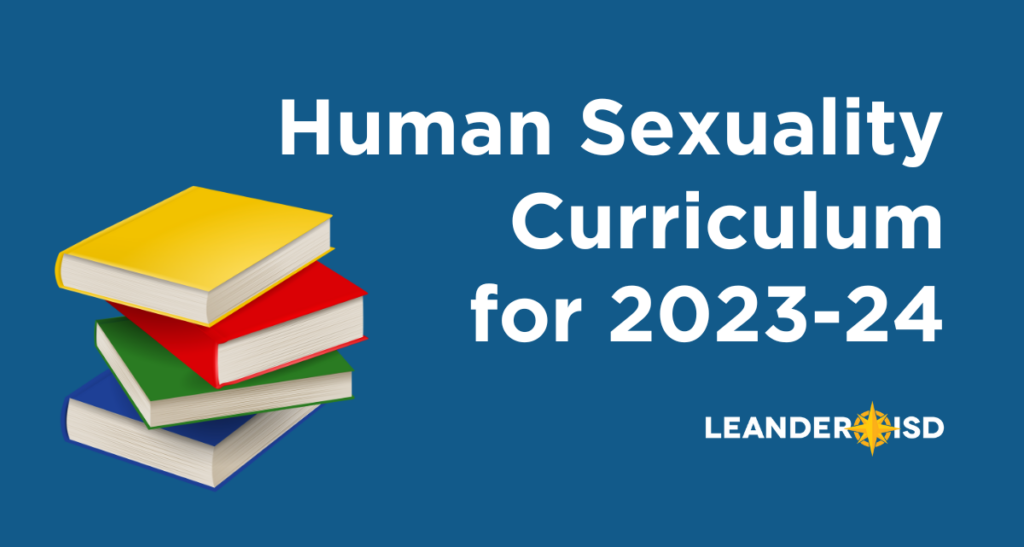 Human Sexuality curriculum for 2023-24