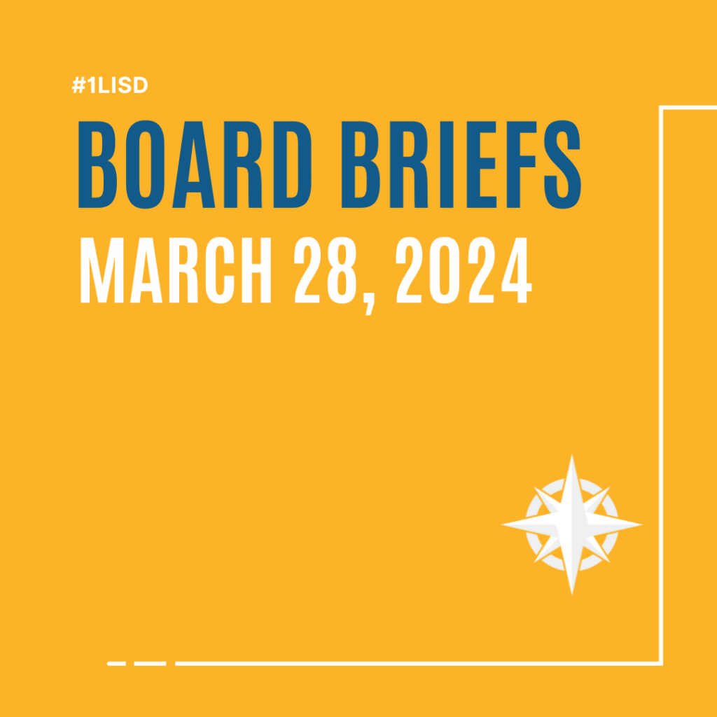 Board Briefs March 28, 2024
