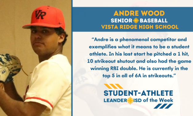 Student-Athlete of the Week: April 8, 2024