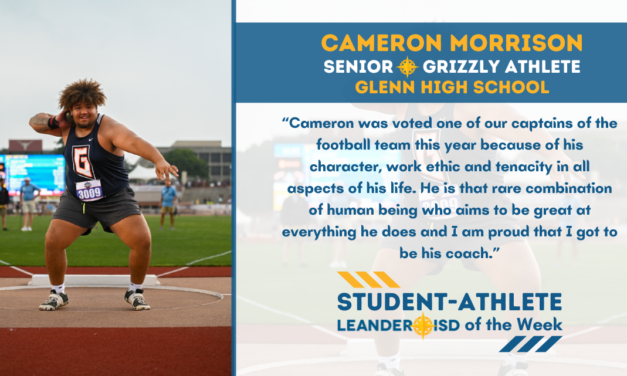 Student-Athlete of the Week: April 22, 2024