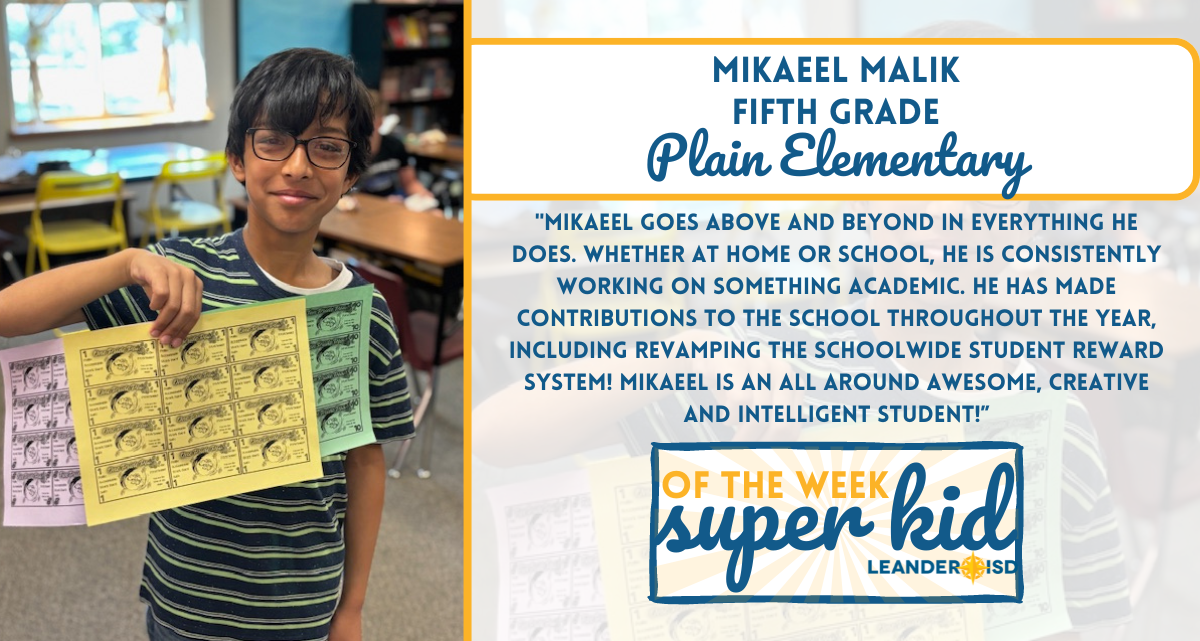 Super Kid of the Week: April 25, 2024