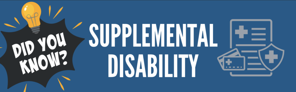 Supplemental Disability benefit cover