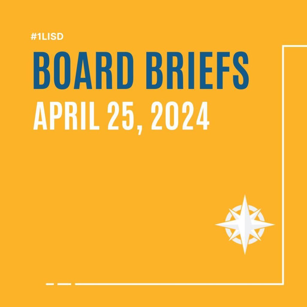 Board Briefs, April 25, 2024