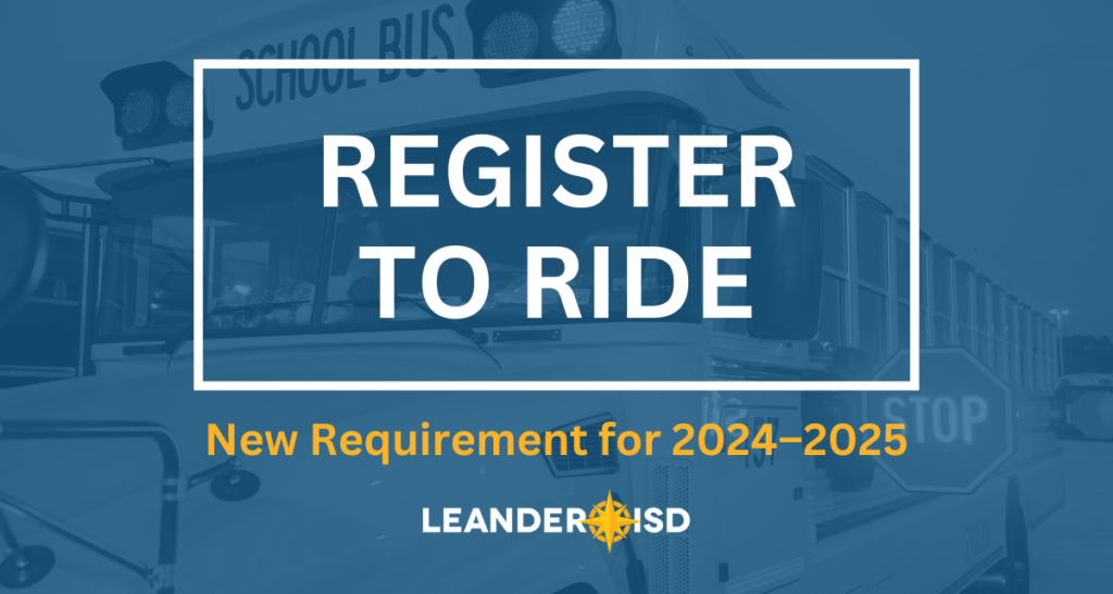 Register to Ride: New Requirement for 2024–2025