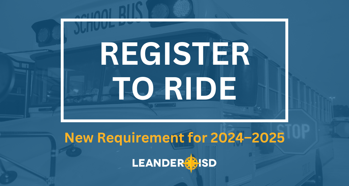 Registration Required for 2024–25 Bus Riders