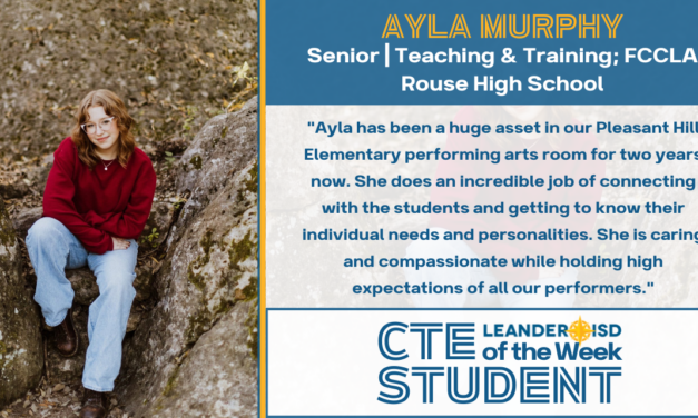 CTE Student of the Week: May 7, 2024