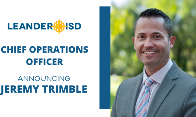 Leander ISD Welcomes Chief Operations Officer 