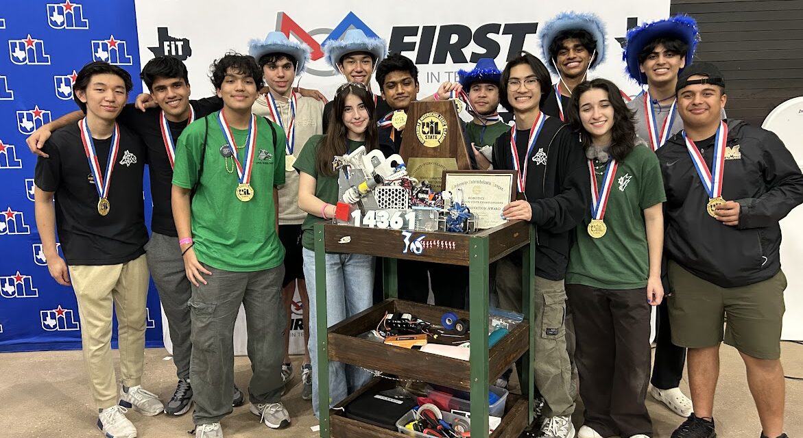 LISD Robotics Students Build and Code Their Way to Gold