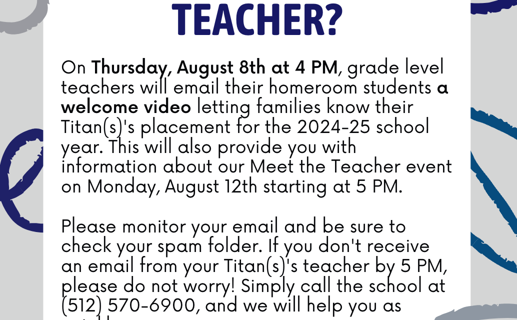 Who Is My Child’s Teacher