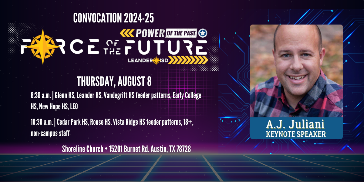 #1LISD Welcomes Back Staff With the Power of the Past, Force of the Future