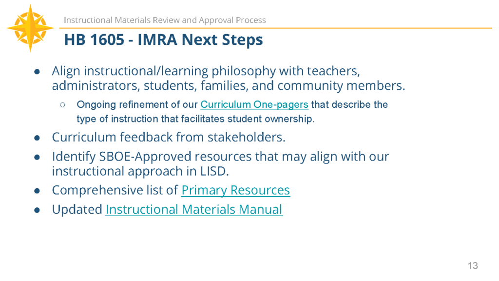 HB 1605 – Next Steps