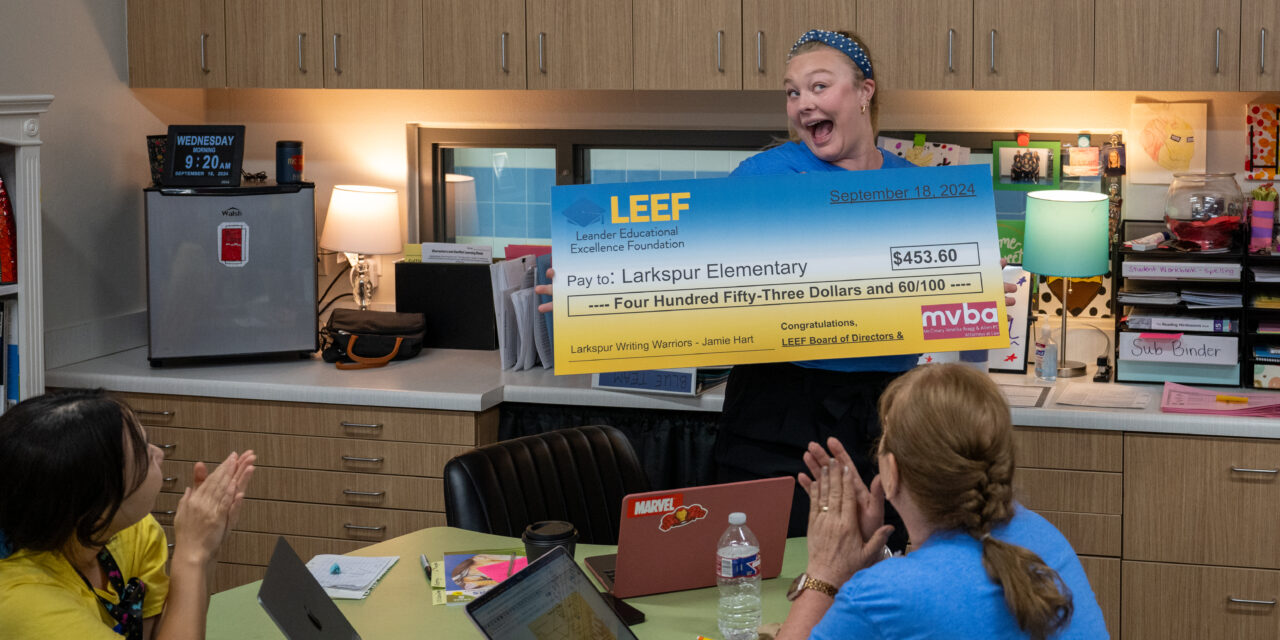 LEEF Grant Patrol Dishes Out Nearly $8k to LISD Teachers, Staff