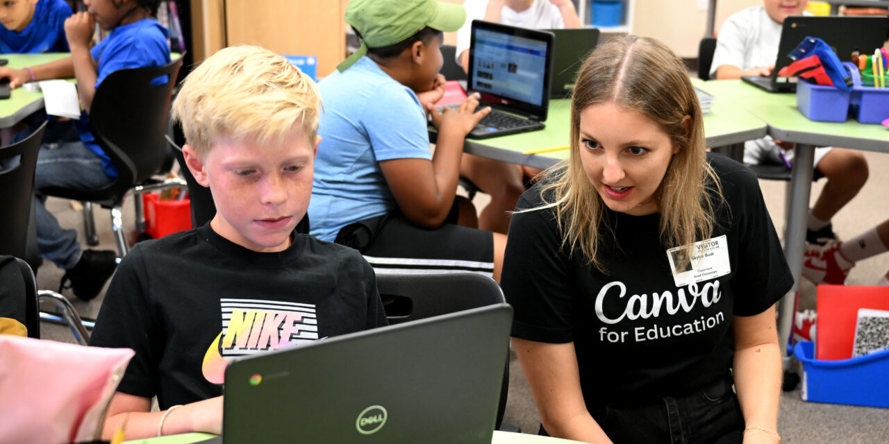 Canva for Education Visits Leander ISD to Witness Empowered Learning