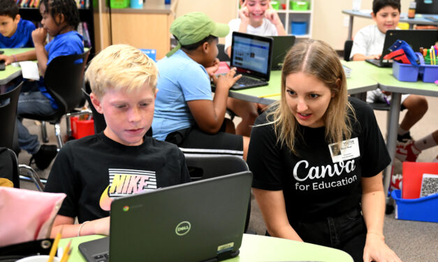 Canva for Education Visits Leander ISD to Witness Empowered Learning