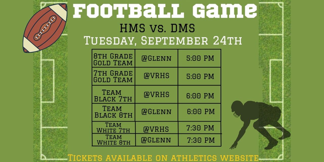 Football Game vs. DMS