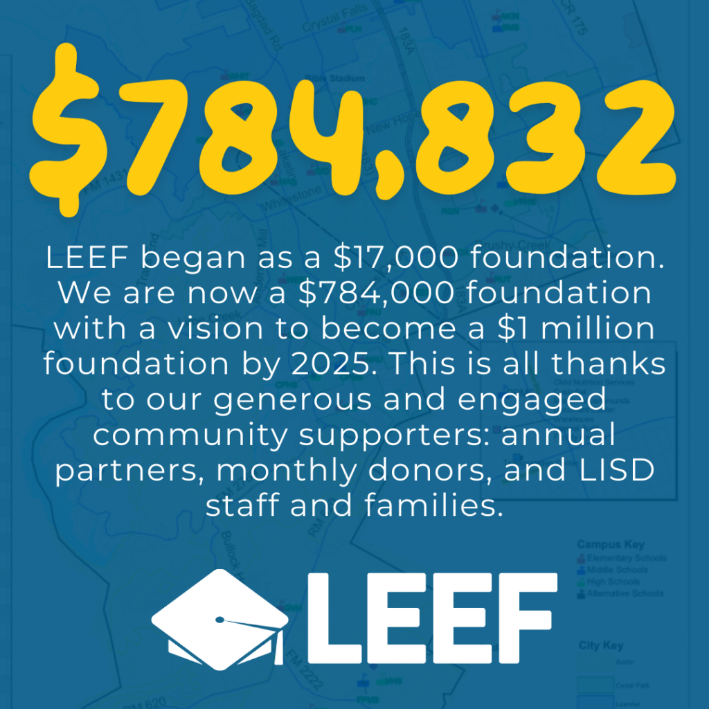 LEEF Raises $784K for #1LISD in 2023-24