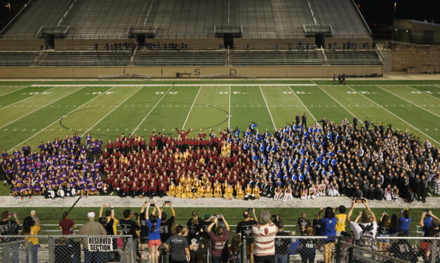 All Four #1LISD 5A Bands Headed to UIL State Marching Contest