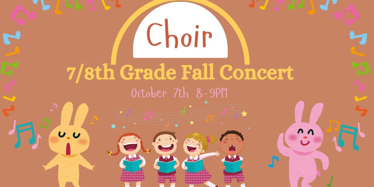 7/8th Grade Choir Fall Concert