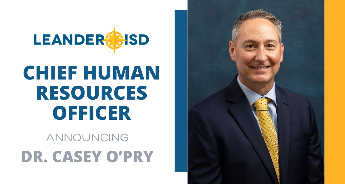 #1LISD Welcomes New Chief Human Resources Officer
