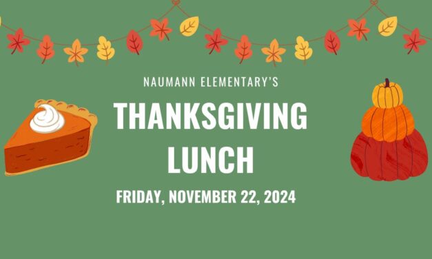 Thanksgiving Lunch Reminders