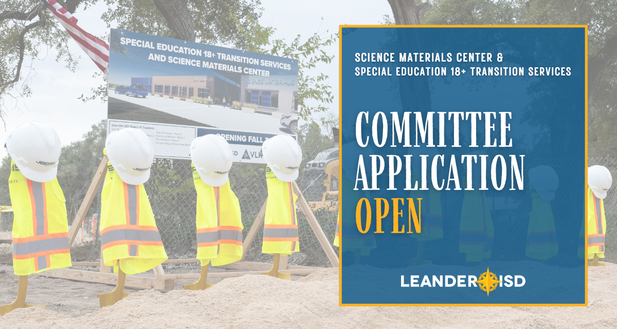 Join Naming Committees for Science Materials Center & Special Education 18+ Transition Services Buildings
