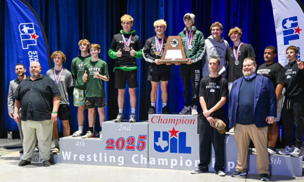 Reilly Repeat Leads Cedar Park HS to 2nd Place at State Wrestling Tournament