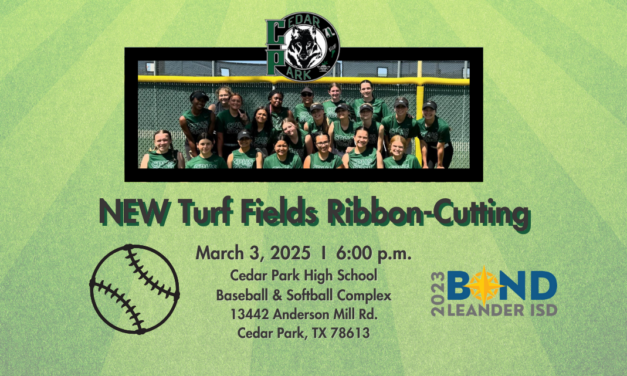 LISD to Host Ribbon-Cutting For New Turf Fields at Cedar Park HS