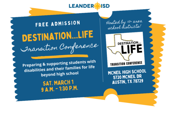 Save the Date: “Destination… Life” Transition Conference