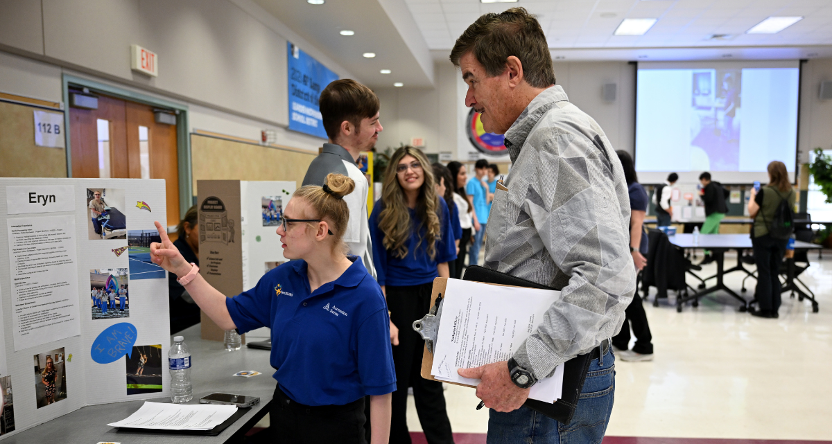 Leander ISD Vocational Services Hosts First Ever Reverse Job Fair