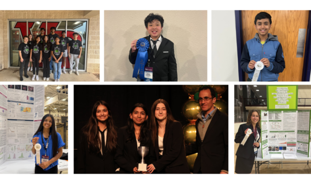 Leander ISD Students Place 1st, 3rd at State Science & Engineering Fair