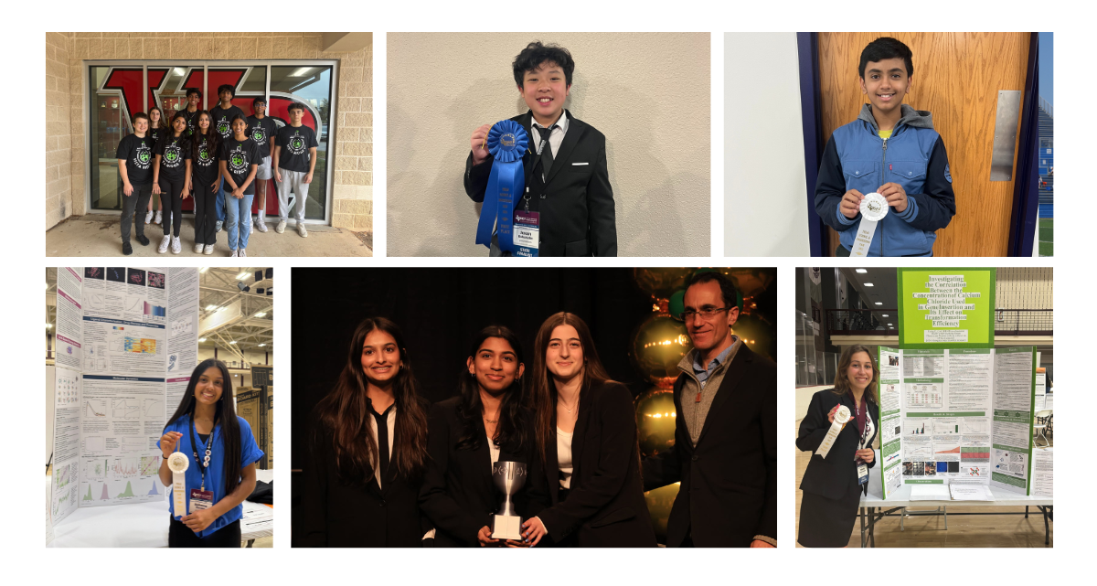 Leander ISD Students Place 1st, 3rd at State Science & Engineering Fair