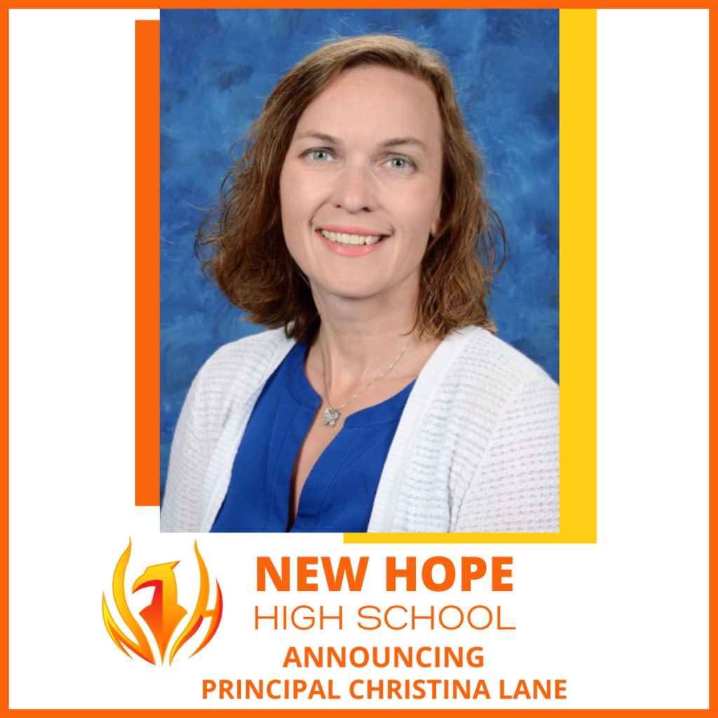 New Hope HS: Announcing Principal Christina Lane