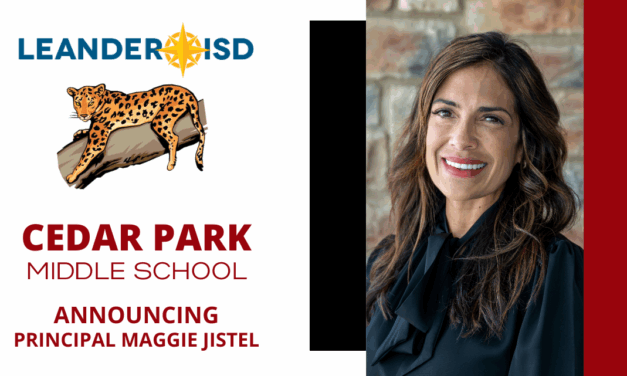 Maggie Jistel Selected as Next Leader of Cedar Park Middle School