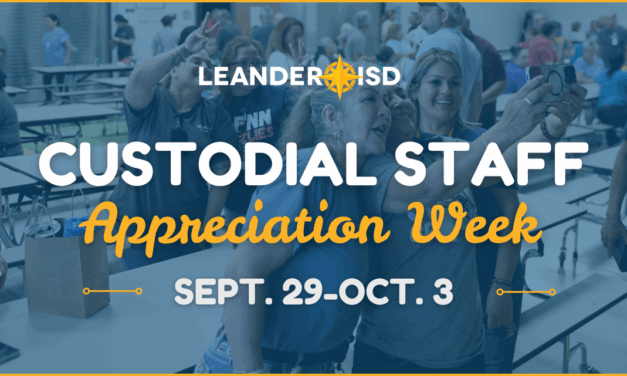 #1LISD Recognizes Tireless Efforts of Custodial Services Team