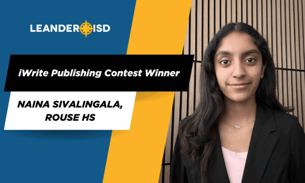 Rouse HS Student Named iWrite Publishing Contest Winner