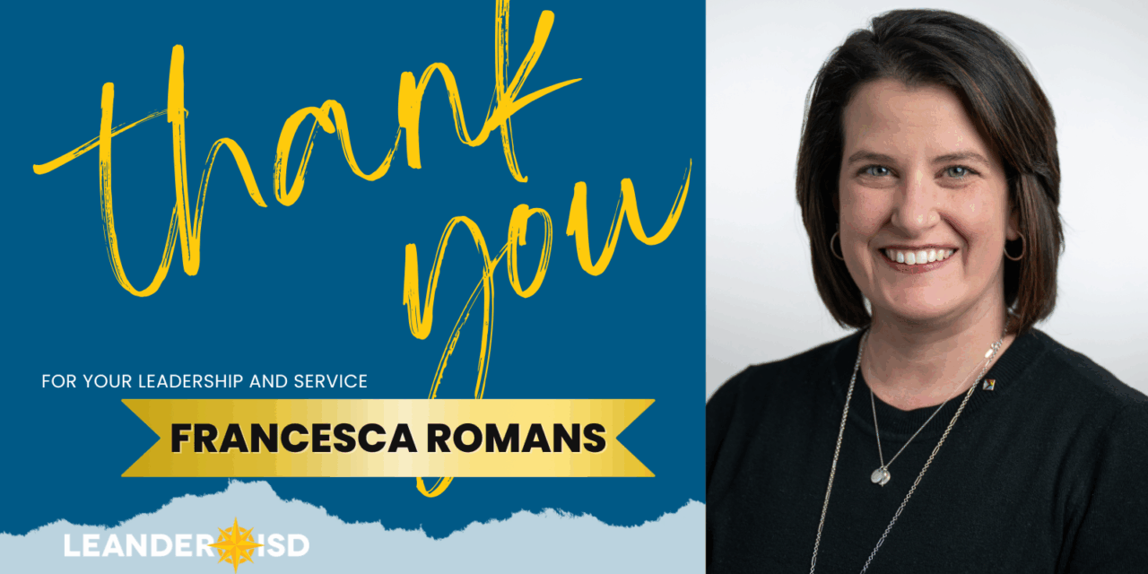With Gratitude for Her Service: Trustee Francesca Romans Steps Down from the Board