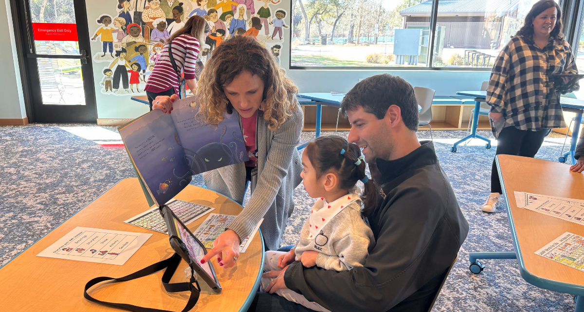 LISD Helps Lead Inclusive Storytime to Inspire Literacy & Connection
