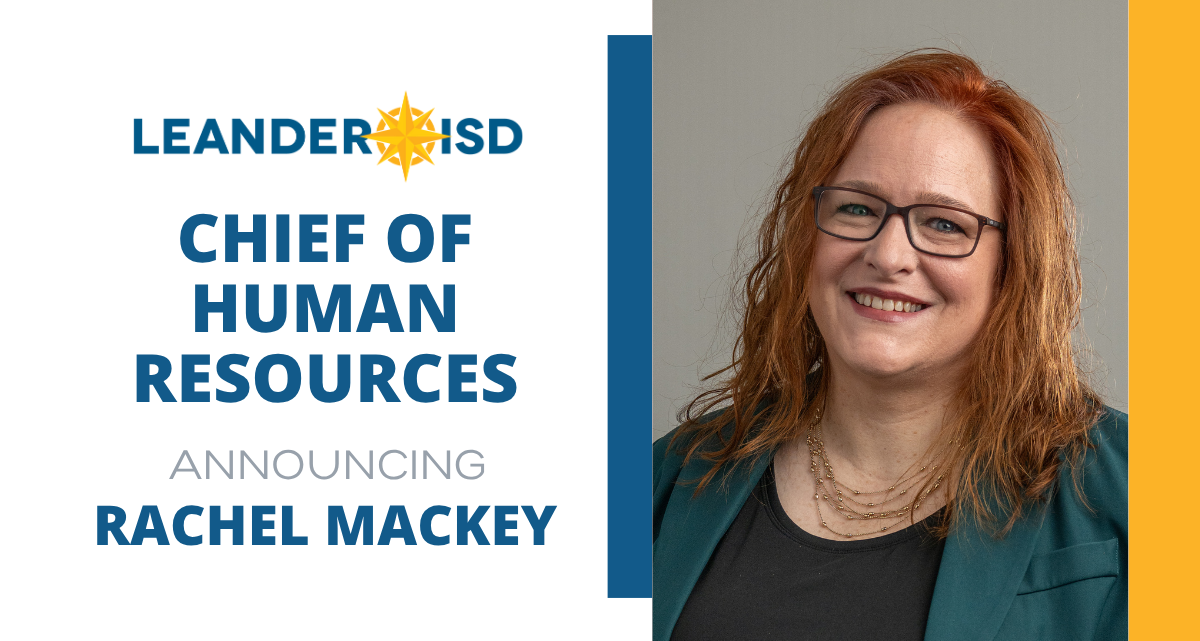 Leander ISD Names Interim HR Leader As New Chief Human Resources Officer