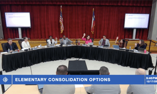 Board Approves Faubion Elementary Consolidation; Sets Direction for Continued Long-Range Planning