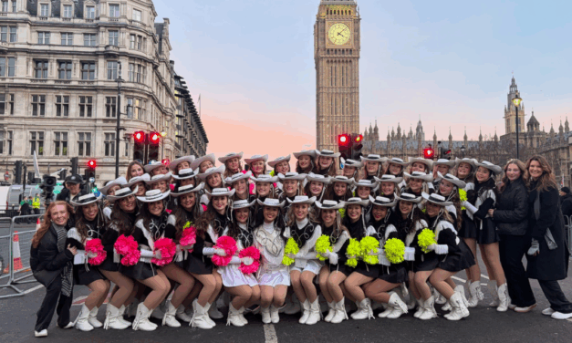 Vandegrift HS Legacies Bring Texas Spirit to London New Years Day Parade