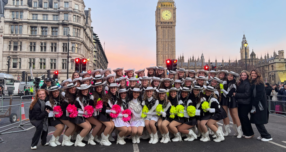 Vandegrift HS Legacies Bring Texas Spirit to London New Years Day Parade