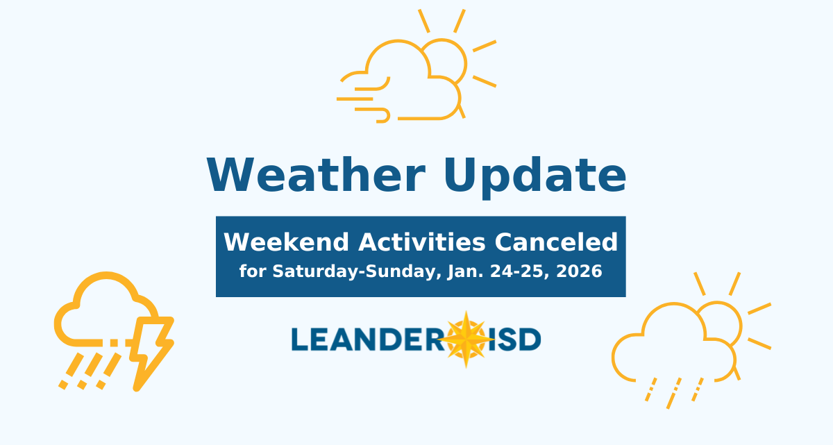 Weekend Activities Canceled Due to Winter Weather Forecast