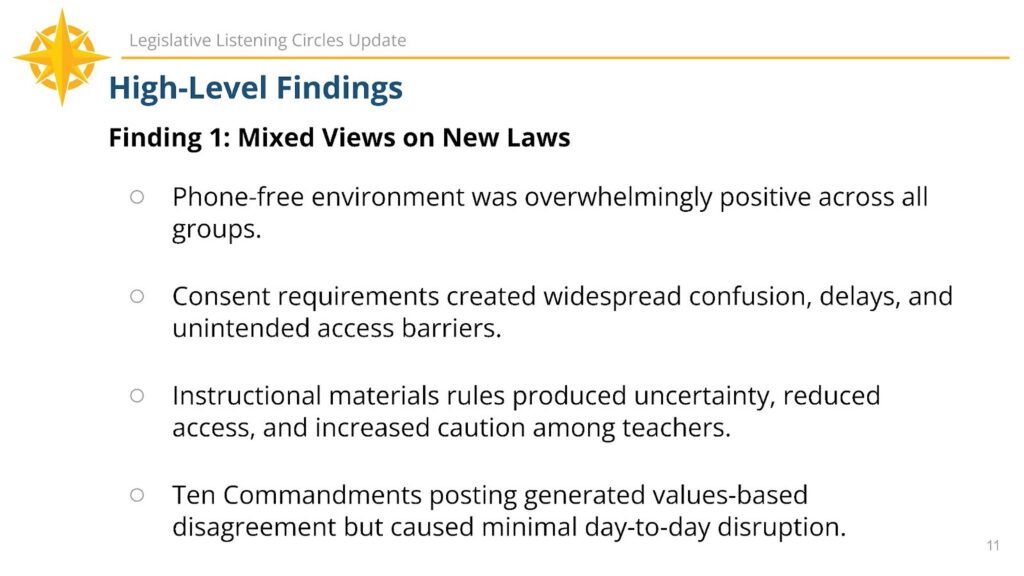 Legislative Priorities presentation