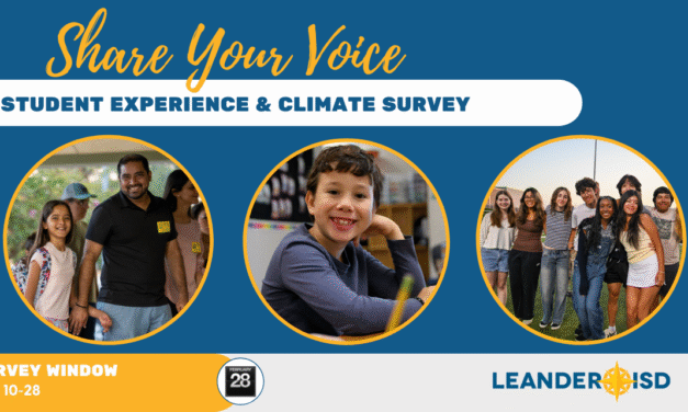 Now Open: LISD Student & Parent Experience & School Climate Surveys