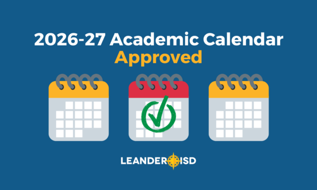 Mark Your Calendar: 2026-27 Academic Calendar Approved; 2027-28 Drafted