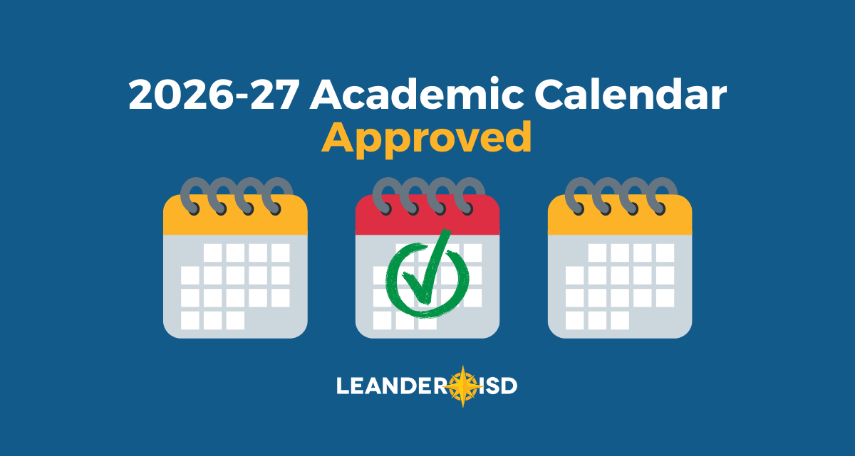 Mark Your Calendar: 2026-27 Academic Calendar Approved; 2027-28 Drafted